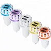 Stylish Portable Dual USB Sunflower Car Charger for All Phone