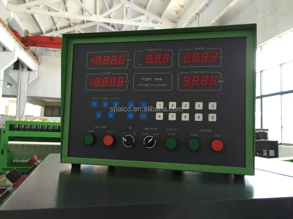 Series 12psdw Mechanical Diesel Fuel Injection Pump Testing Equipment