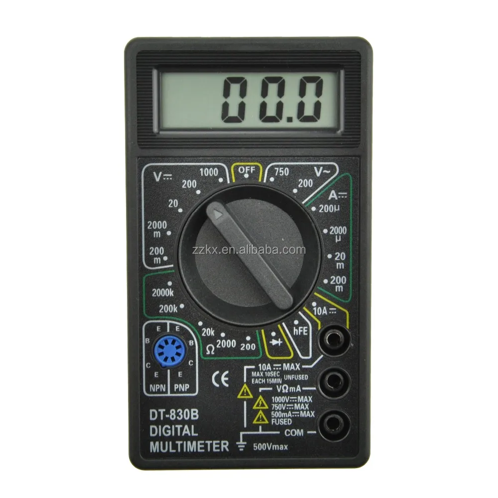 Lcd Multimeter Dt830b Small Size Portable Digital Multitester Voltmeter