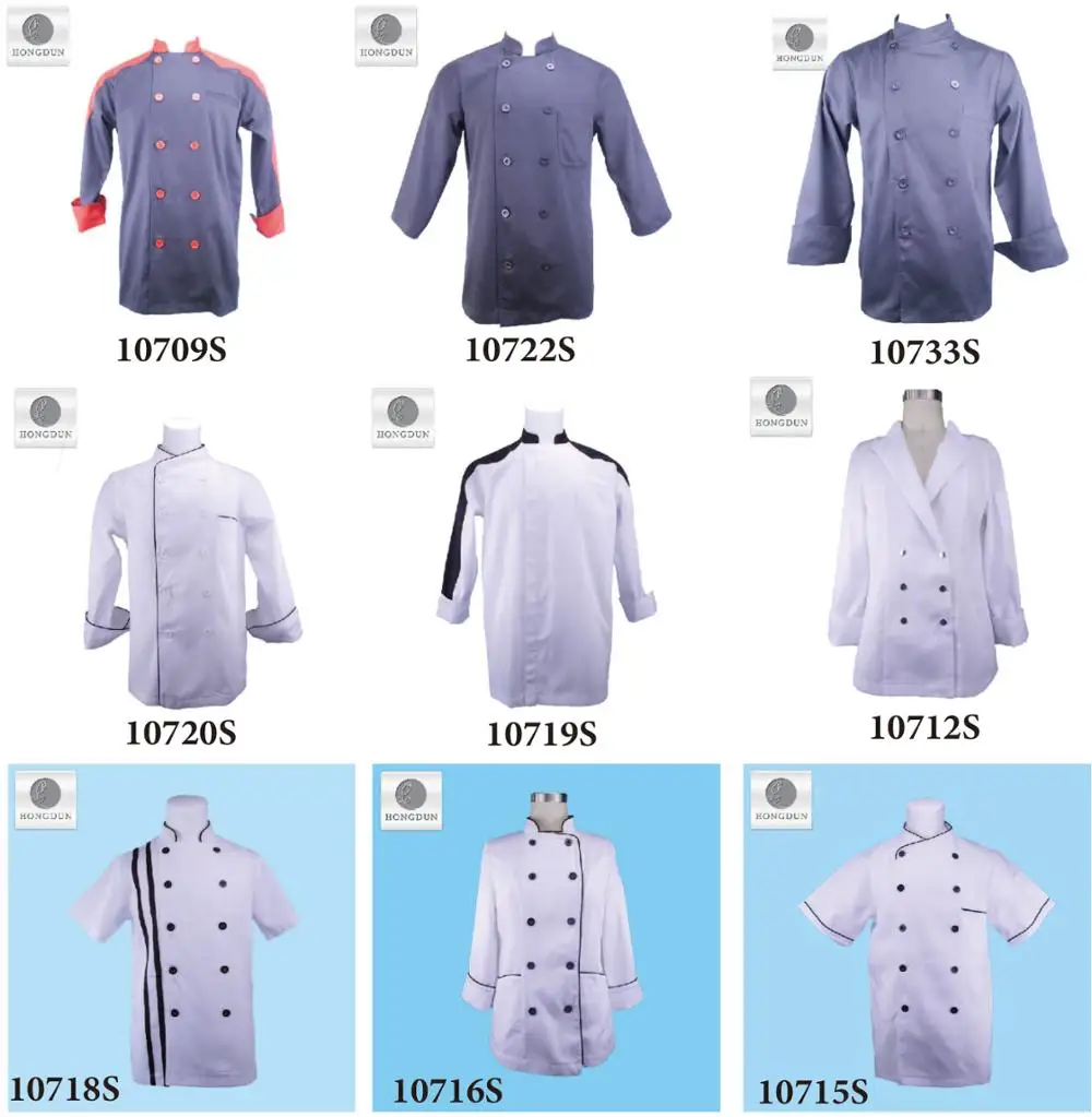 Wholesale Hotel Design Chef Uniform Cooking Wear Restaurant Chef