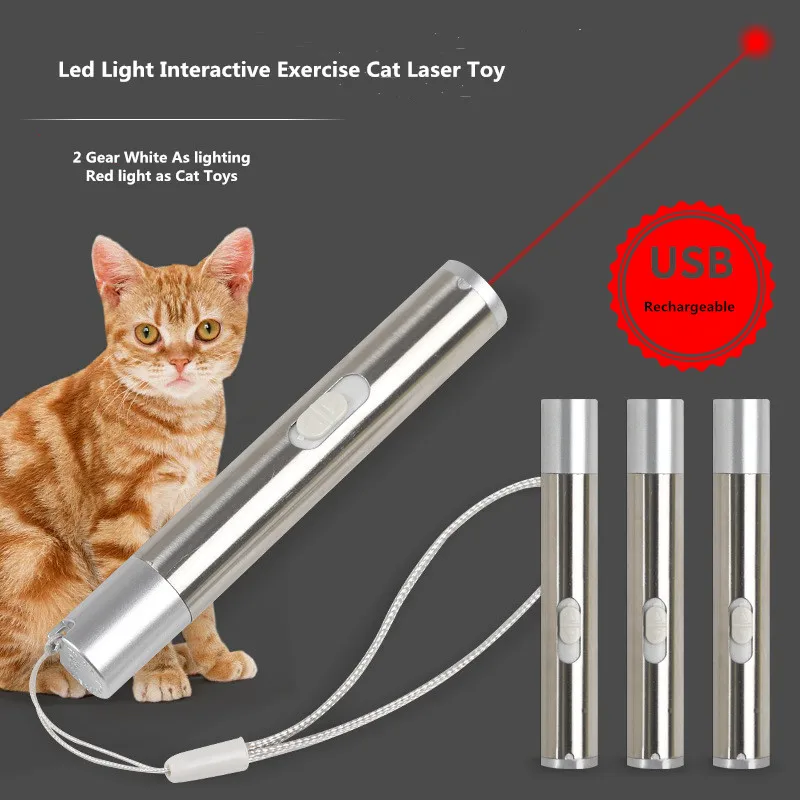 rechargeable cat laser