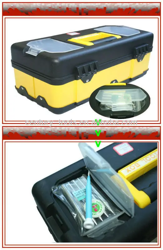 19 Inch Plastic Electrical Complete Tool Box Set Buy Electrical