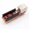 Nano V3 Ethernet Shield ENC28J60 Microchip HR911105A Ethernet Webserver Board Module for Nano 3.0