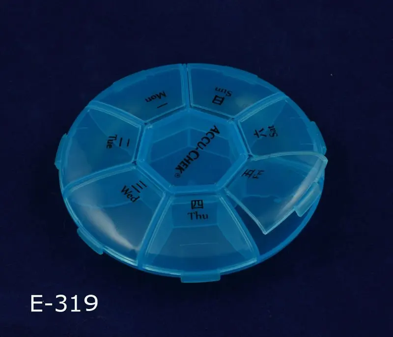  Wholesale Medical Supply Portable Plastic Monthly /7 Day Medicine Pill Box