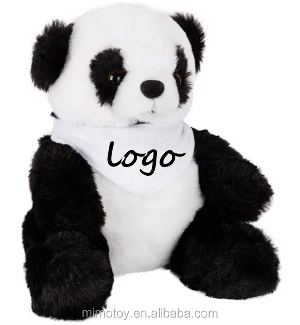 black and white panda teddy