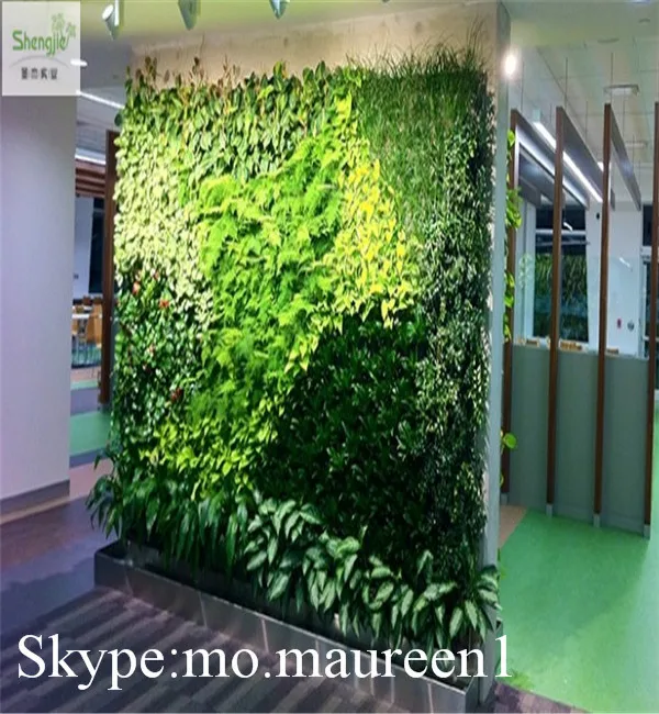 New Design Vertical Artificial Green Wall For Wall ...