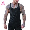 Wholesale T-Back Men String Vest Men's Mesh Muscle Slim Fit Fitness Singlet