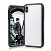 For iPhone X Case, Reinforced Hard Frame Hybrid Protective For iPhone 10 Case, Shock Absorption Transparent TPU Bumper Cover