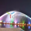 Cheap price list for water screen and water fountain for laser light outdoor show