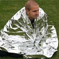 210 130CM 1piece Silver Climbing Outdoor Survival Kits Rescue Equipment Emergency Survival Tool Hunting Emergency Blanket