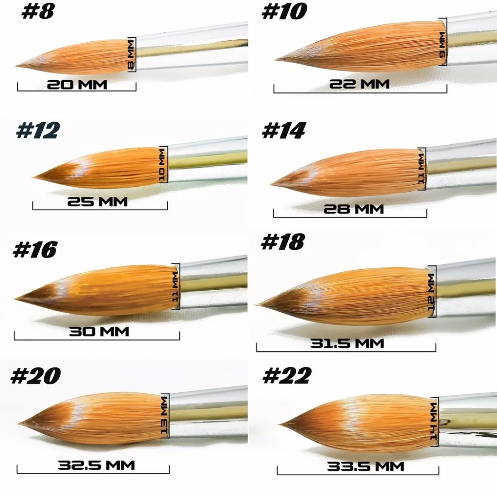 Factory Price Kolinsky Acrylic Nail Brush Buy Kolinsky Nail Brush 