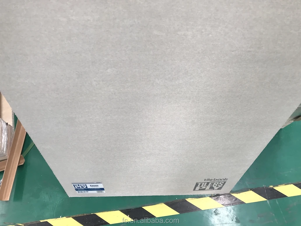 6mm Thick Ceramic Tile Underlay Fibre Cement Board For Internal Tile