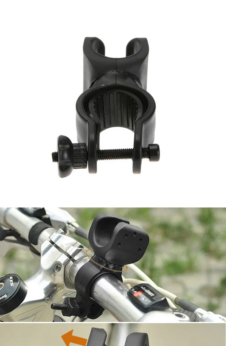 360 Degree Universal New Cycling Bicycle Flashlight Holder Buy Bicycle Flashlight Holder 3490