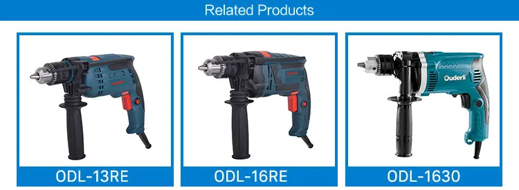 Ouderli power tools 13mm electric 710W Impact Drill MT814