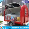 mobile food trailer for sell coffee cart / mobile food trailer for sell donut / mobile food trailer for sell bread