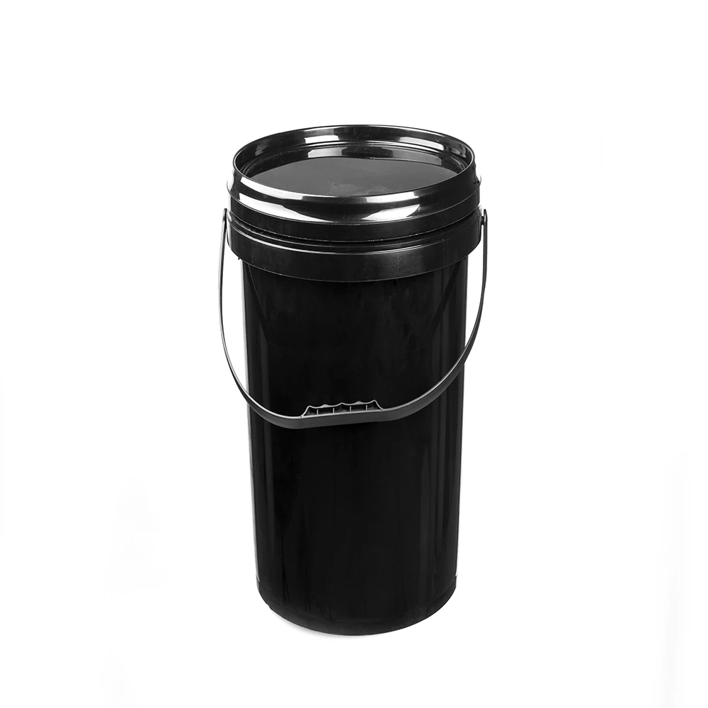 Rtco Black Square Bucket 20 L Square Plastic Bucket Black Pail Buy 20