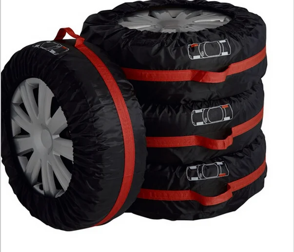 17'21'car Spare Tyre Cover For Summer Winer Polyester Tyre Protector