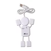 New Multi USB HUB Splitter High Speed 4 Port USB 2.0 Hub Robot