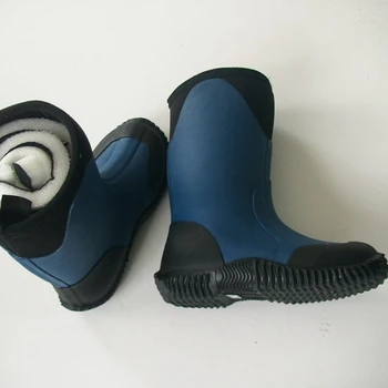 rubber zipper boots