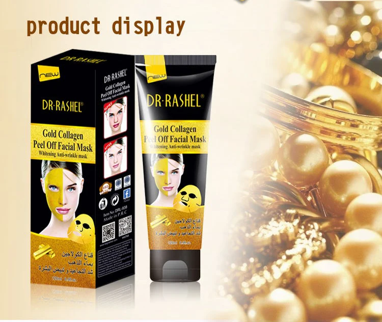 DR.RASHEL 120 ml Facial Gold Collagen Peel Off Anti-Wrinkle mask Deep Clean Acne Gold face Mask