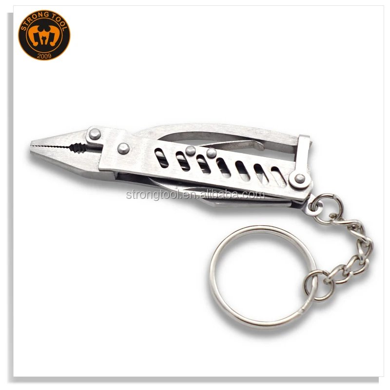 Stainless Steel Outdoor Portable Multi Tool Pliers Knife Keychain Screwdriver Multi Tools Mini