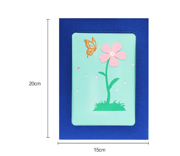 Thank You Card Greeting Cards Square Laser Cut Card 3D Pop Up Card.png