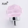 New Design Small Jewelry Box Drawer Polished Chrome Glass Knobs