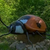 Metal garden decoration insect models