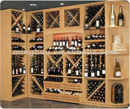 Commercial Wood Wine Cellar Kits - Elegant Storage Solutions