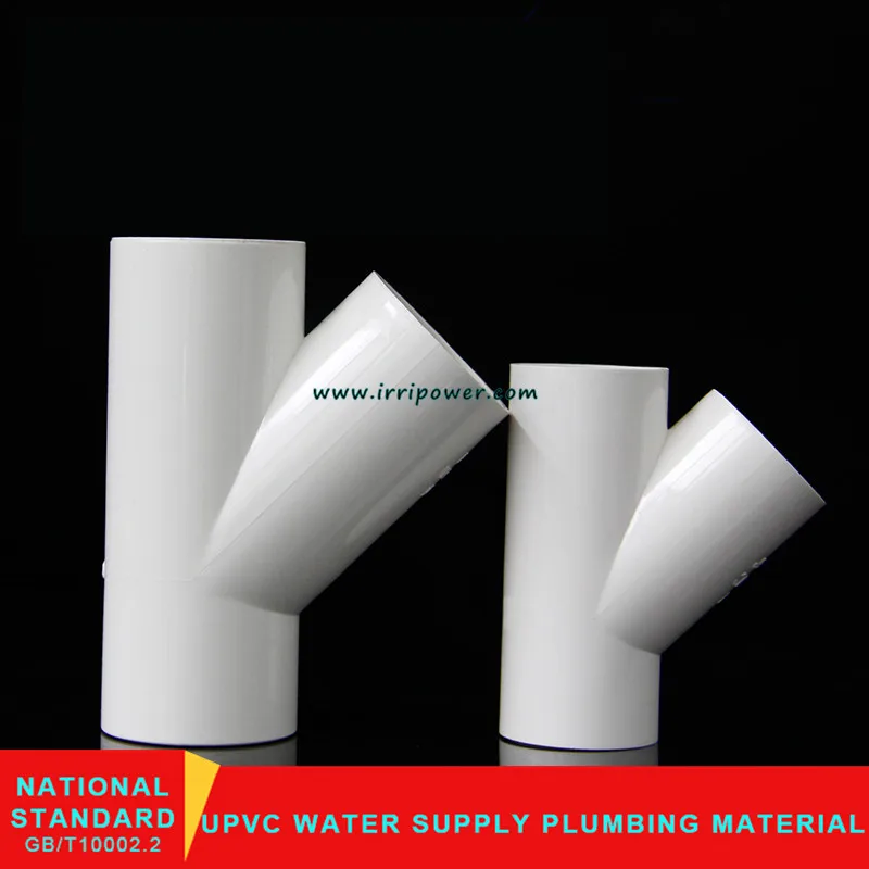 Pvc Tee Y Fitting Pvc Pipe Fitting 45 Degree Buy Pvc Tee Y Fitting