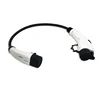 32A Type 1 J1772 to Type 2 IEC62196 ev charging plug adapter