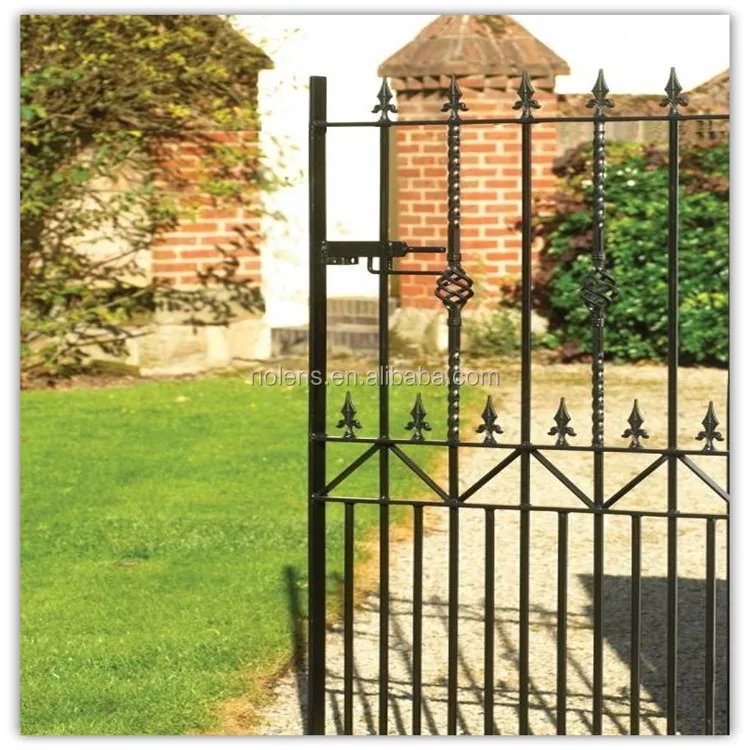 Gate Color Paint Wrought Iron Garden Gate Buy High Quality Wrought