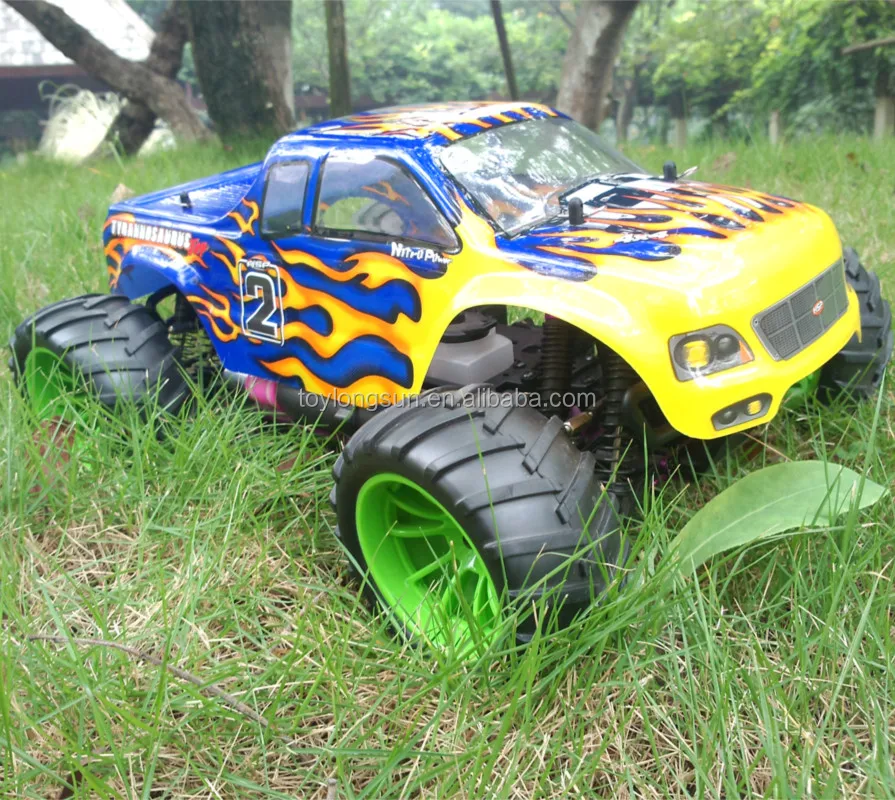 monster truck petrol remote control cars