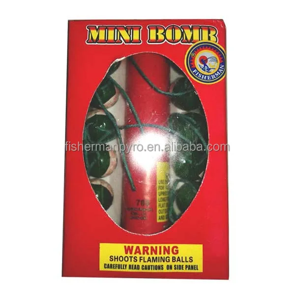 high quality MINI BOMB 1" Artillery Shells Fireworks for Wholesale