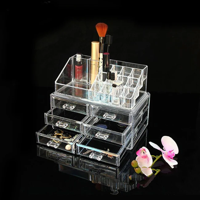 Wholesale Acrylic Cosmetic Makeup Organizer With 6 Drawers Buy