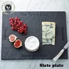 cheap price rectangle shaped mini natural slate cheese board set in stock