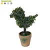 Garden Home artificial plant fake flower ball potted bonsai set indoor living room green ornament Decoration