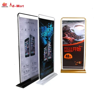 Door Shape Banner Stand Door Type Frame Display Iron Display Rack