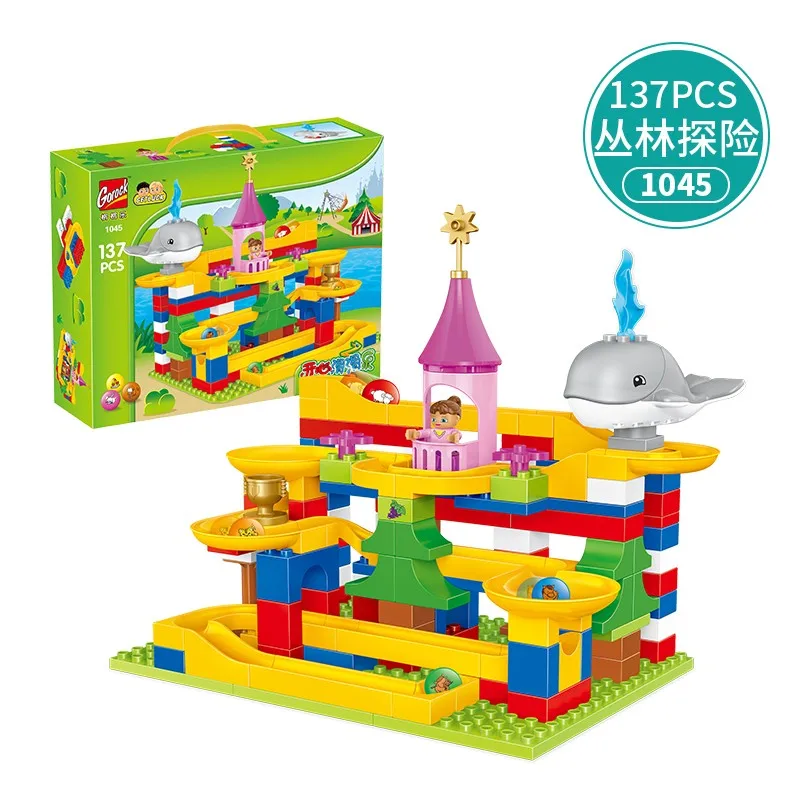 1046 Slide Big Building Blocks Model Set 139pcs Children Educational ...