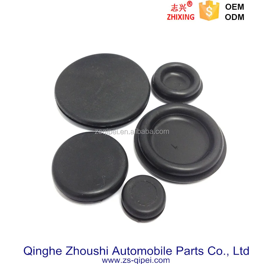 closed rubber grommets