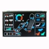 Custom Designed Square flat lcd display screen for water meter