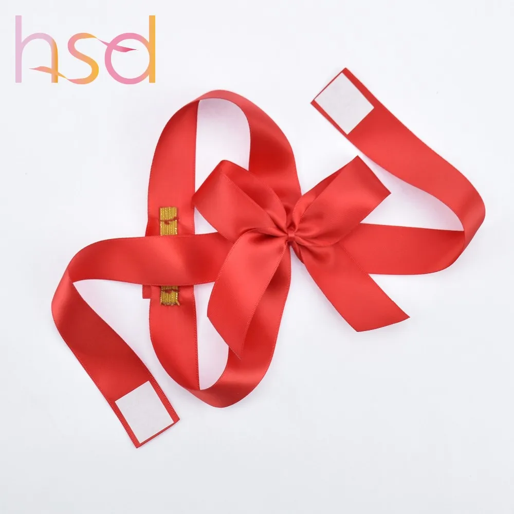 Wholesale High Quality Pre Made Self Adhesive Ribbon Bow For Packing ...