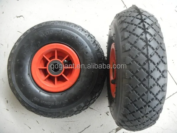 10 inch pneumatic rubber wheel PR1805