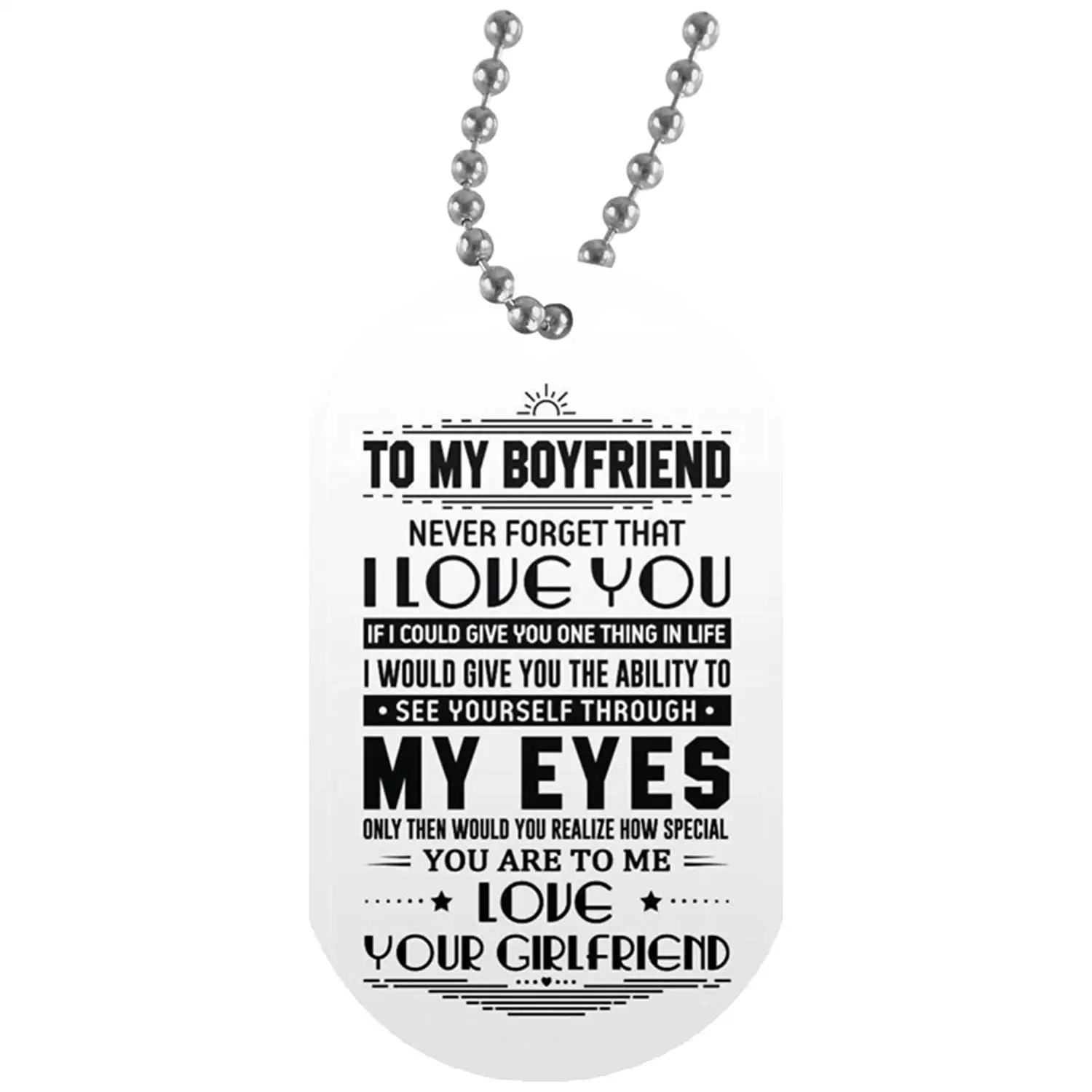 necklace to get your boyfriend
