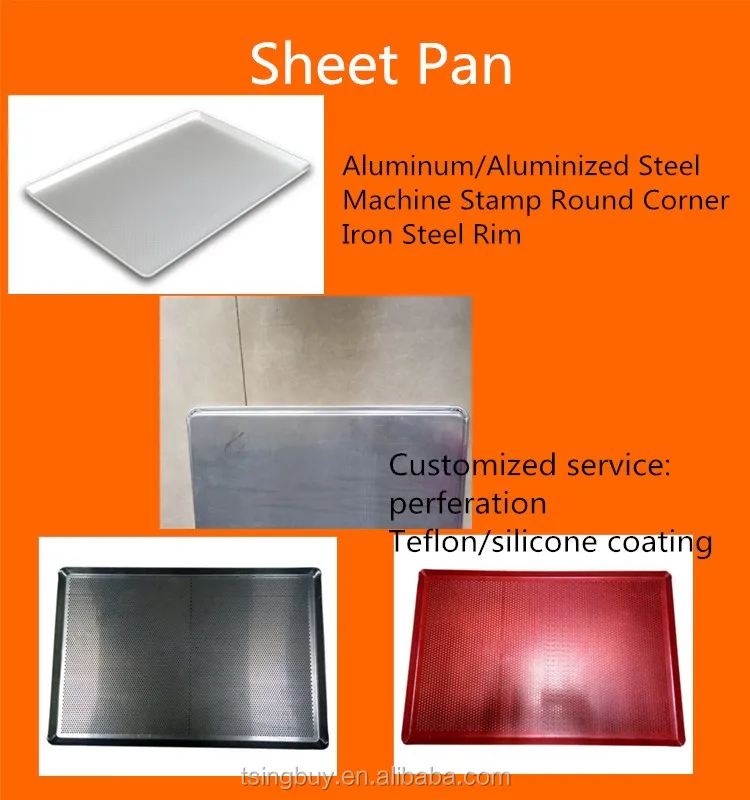 China Fast delivery Flat Baking Pan - flat sheet baking trays