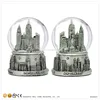 2016 New York City Silver Lined Custom Resin Snow Globe With Blowing Snow Manufacturers