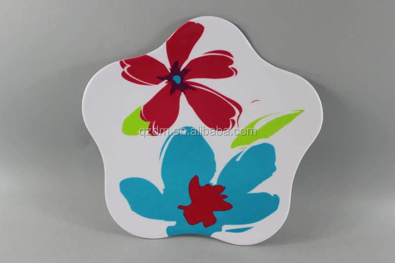 Star Shaped Melamine Dessert Plate