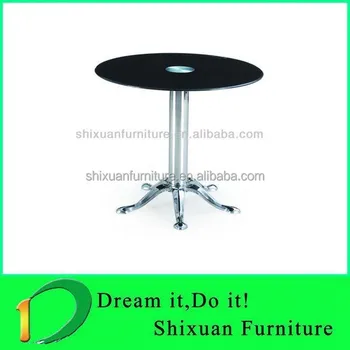 2015 Wholesale New Style Glass Round Latest Dining Table Designs - Buy