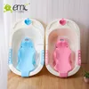 Hot sale mini plastic baby bathtub container with shower rack