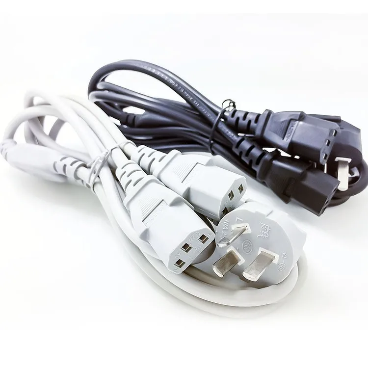 6 Feet US Three Prongs AC Power Y Cable Cord Extension Splitter 16AWG Heavy Duty